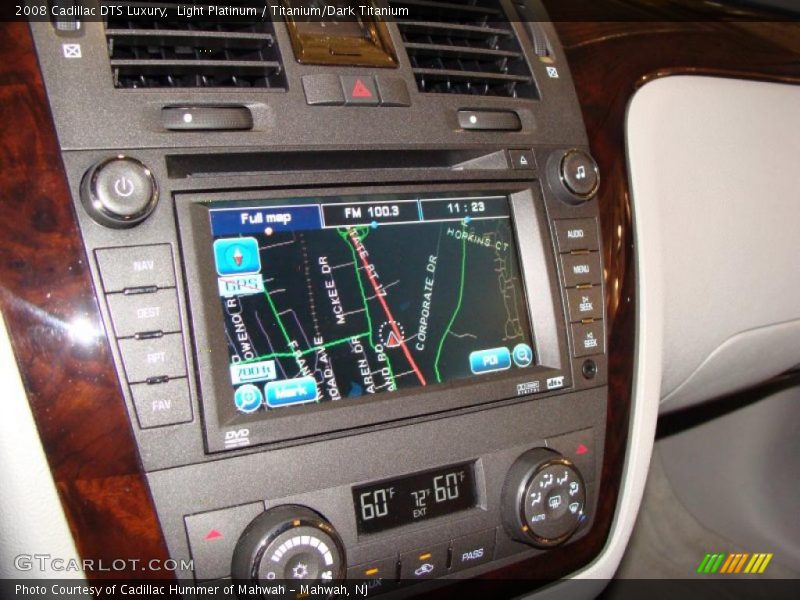 Light Platinum / Titanium/Dark Titanium 2008 Cadillac DTS Luxury