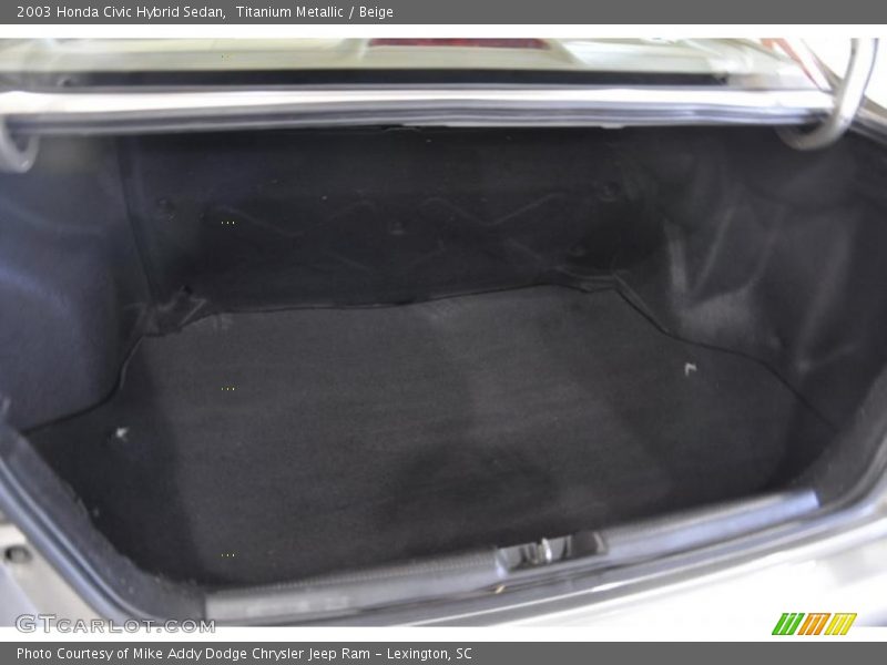 Titanium Metallic / Beige 2003 Honda Civic Hybrid Sedan