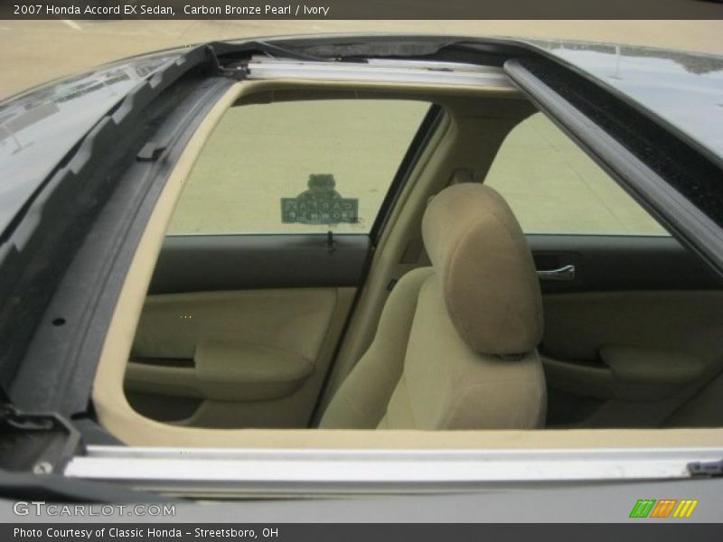 Carbon Bronze Pearl / Ivory 2007 Honda Accord EX Sedan