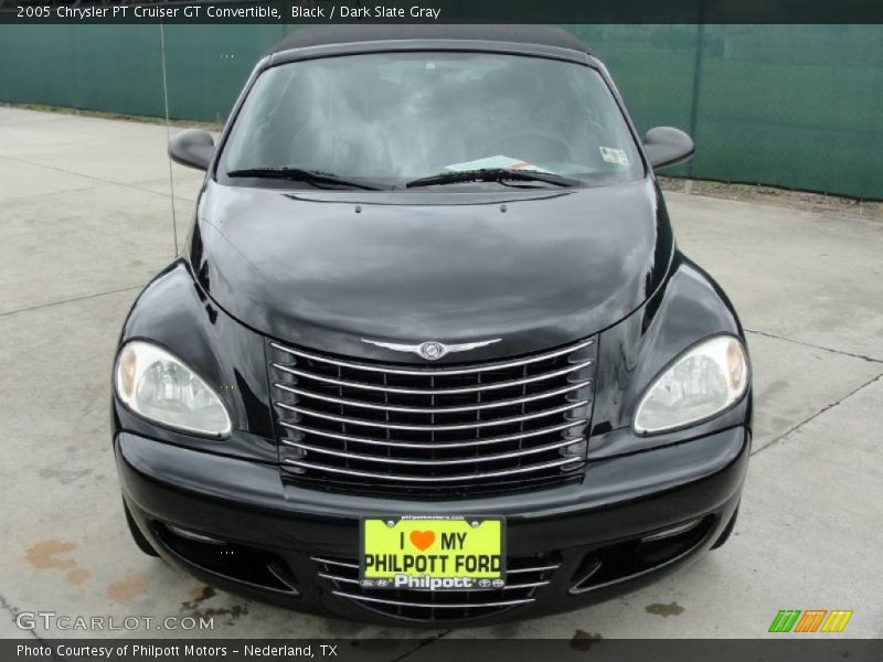 Black / Dark Slate Gray 2005 Chrysler PT Cruiser GT Convertible
