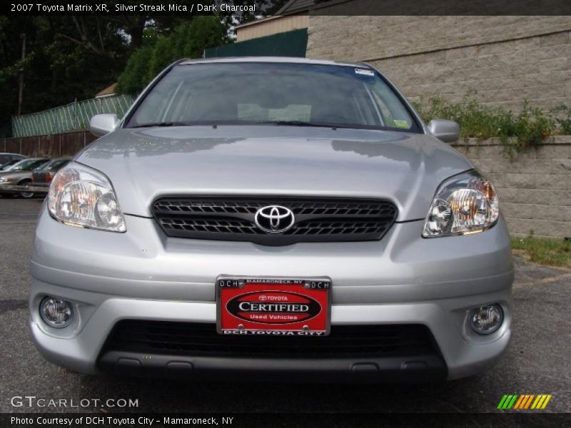 Silver Streak Mica / Dark Charcoal 2007 Toyota Matrix XR