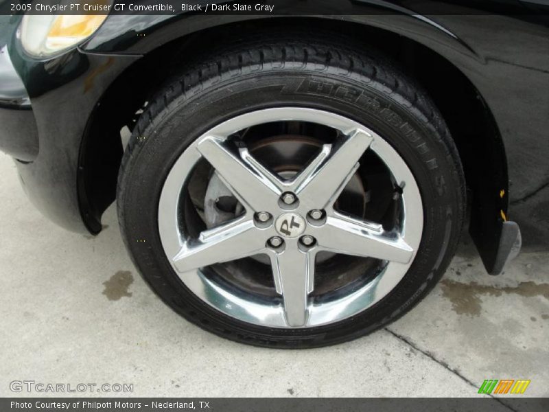 Black / Dark Slate Gray 2005 Chrysler PT Cruiser GT Convertible