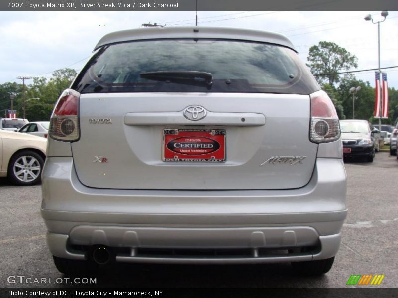 Silver Streak Mica / Dark Charcoal 2007 Toyota Matrix XR