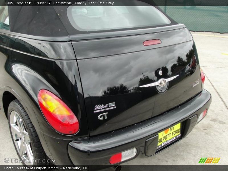 Black / Dark Slate Gray 2005 Chrysler PT Cruiser GT Convertible