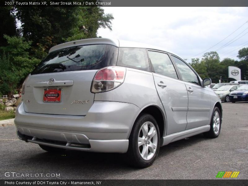 Silver Streak Mica / Dark Charcoal 2007 Toyota Matrix XR