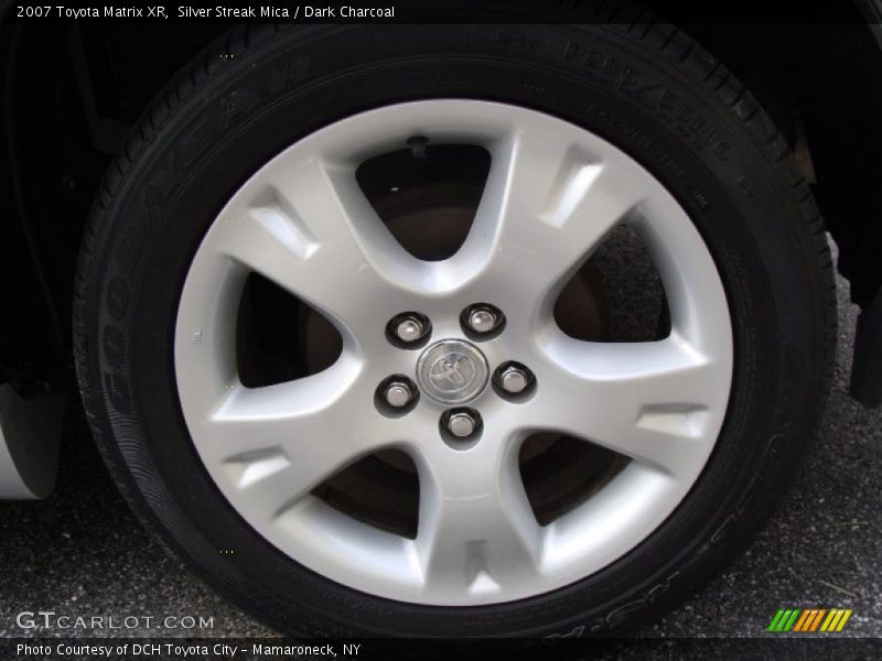 Silver Streak Mica / Dark Charcoal 2007 Toyota Matrix XR