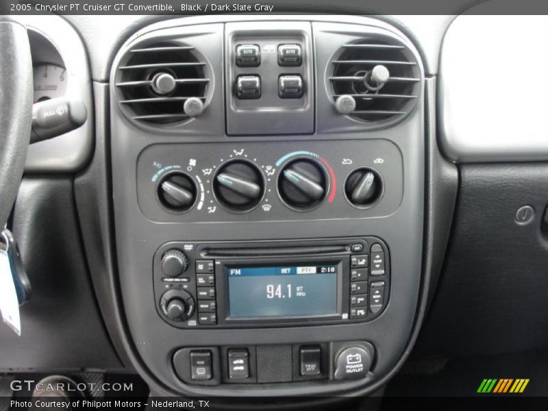 Black / Dark Slate Gray 2005 Chrysler PT Cruiser GT Convertible