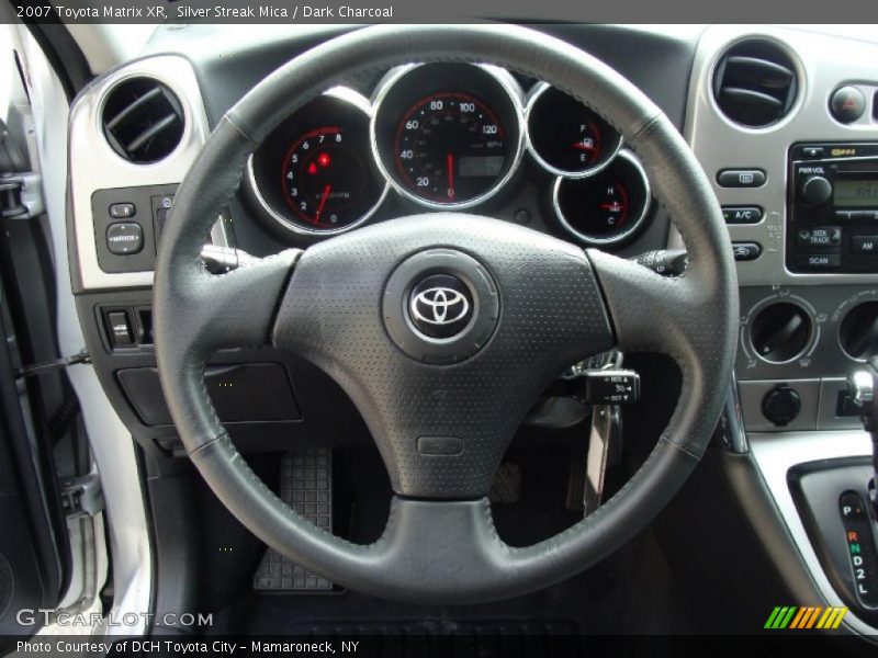 Silver Streak Mica / Dark Charcoal 2007 Toyota Matrix XR