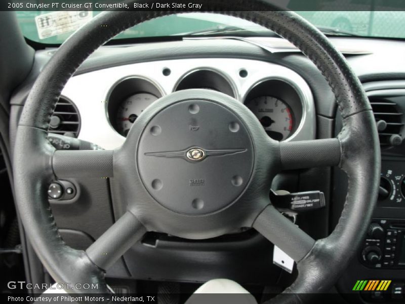 Black / Dark Slate Gray 2005 Chrysler PT Cruiser GT Convertible