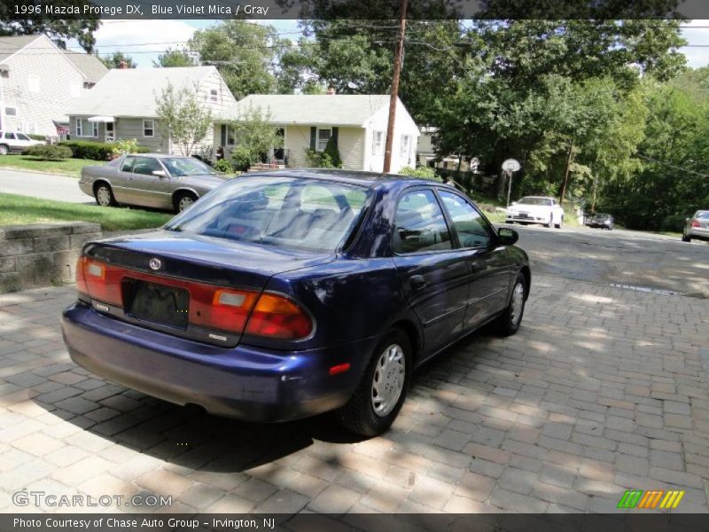 Blue Violet Mica / Gray 1996 Mazda Protege DX