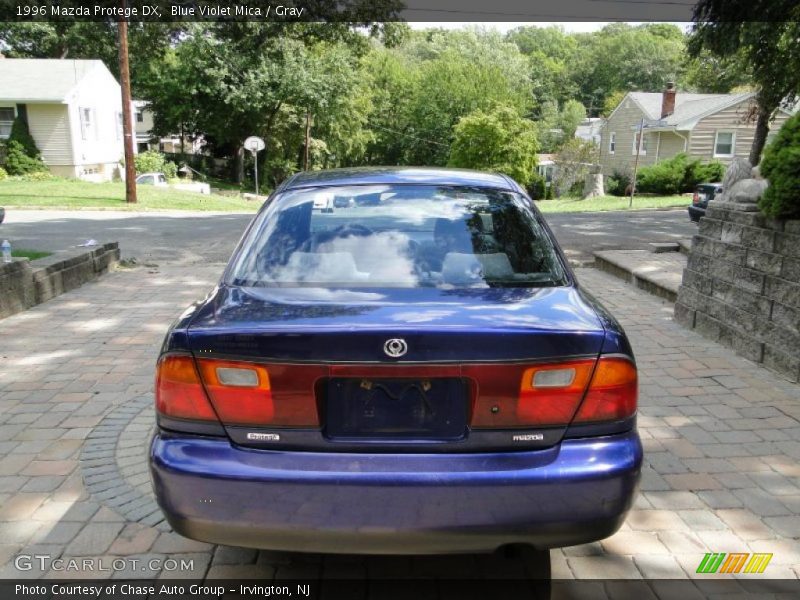 Blue Violet Mica / Gray 1996 Mazda Protege DX