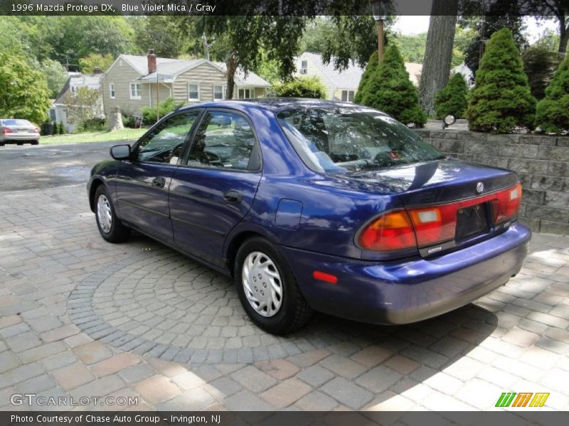 Blue Violet Mica / Gray 1996 Mazda Protege DX