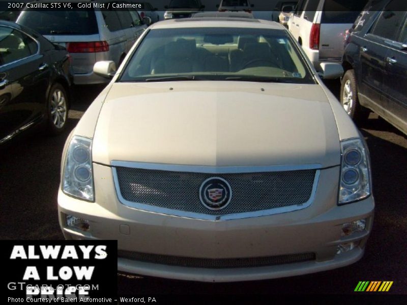 Gold Mist / Cashmere 2007 Cadillac STS V6