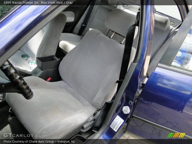 Blue Violet Mica / Gray 1996 Mazda Protege DX