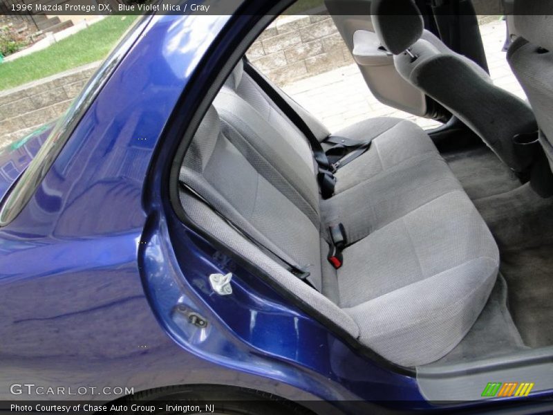 Blue Violet Mica / Gray 1996 Mazda Protege DX