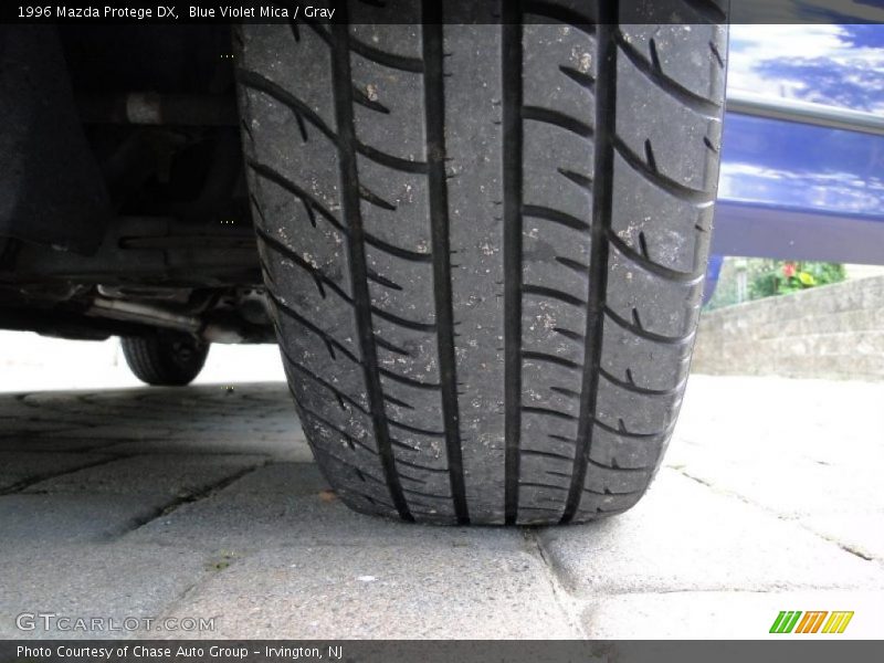 Blue Violet Mica / Gray 1996 Mazda Protege DX