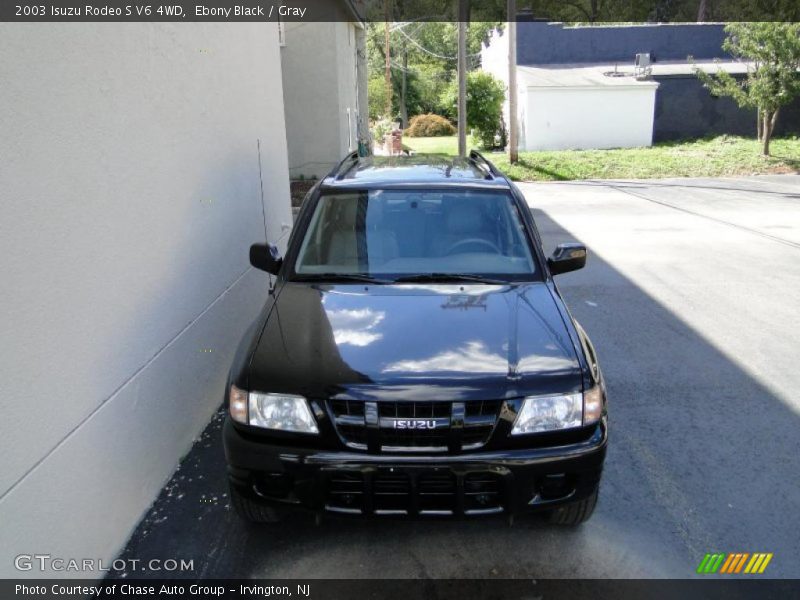 Ebony Black / Gray 2003 Isuzu Rodeo S V6 4WD