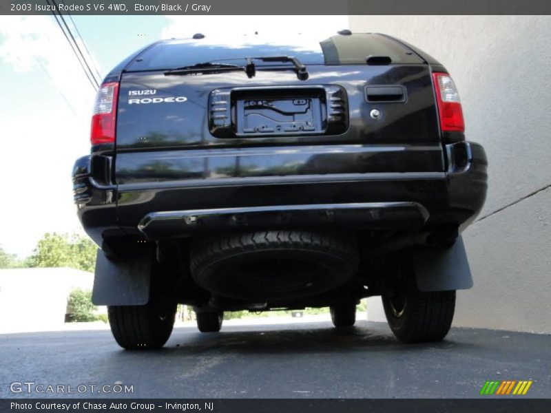 Ebony Black / Gray 2003 Isuzu Rodeo S V6 4WD