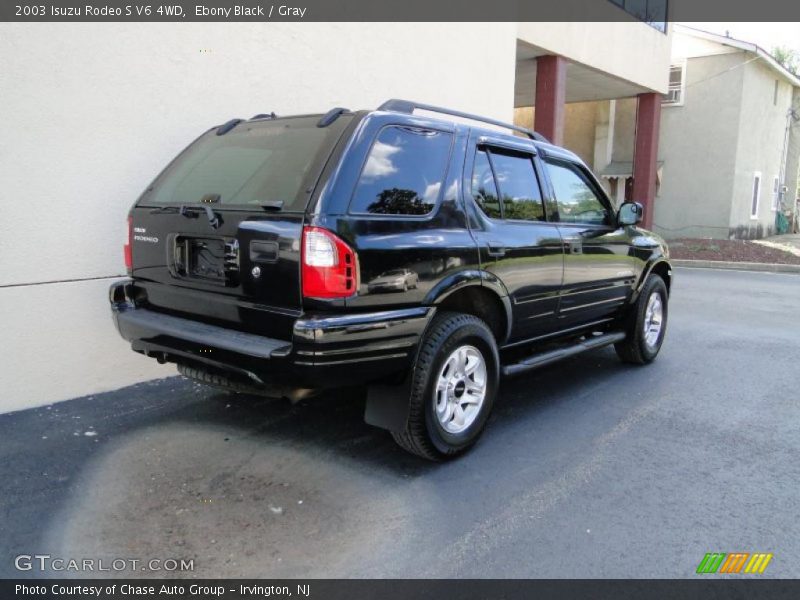 Ebony Black / Gray 2003 Isuzu Rodeo S V6 4WD