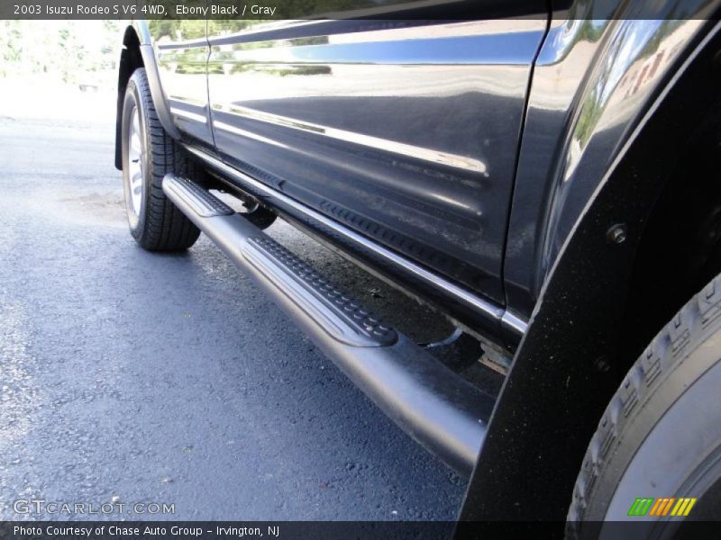 Ebony Black / Gray 2003 Isuzu Rodeo S V6 4WD