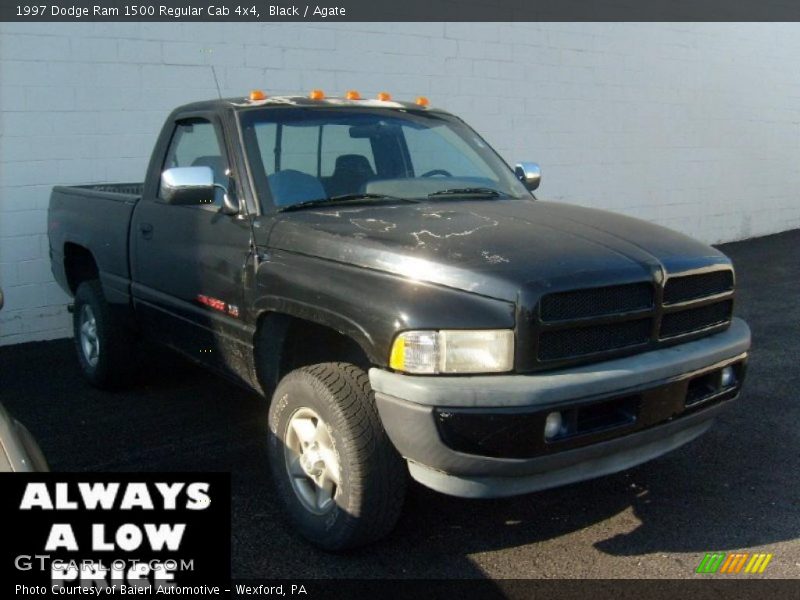 Black / Agate 1997 Dodge Ram 1500 Regular Cab 4x4