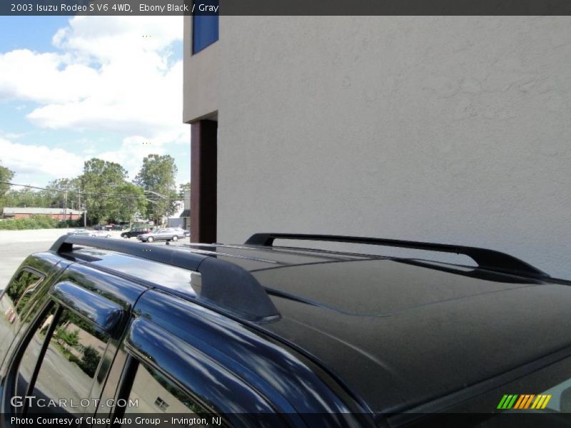 Ebony Black / Gray 2003 Isuzu Rodeo S V6 4WD