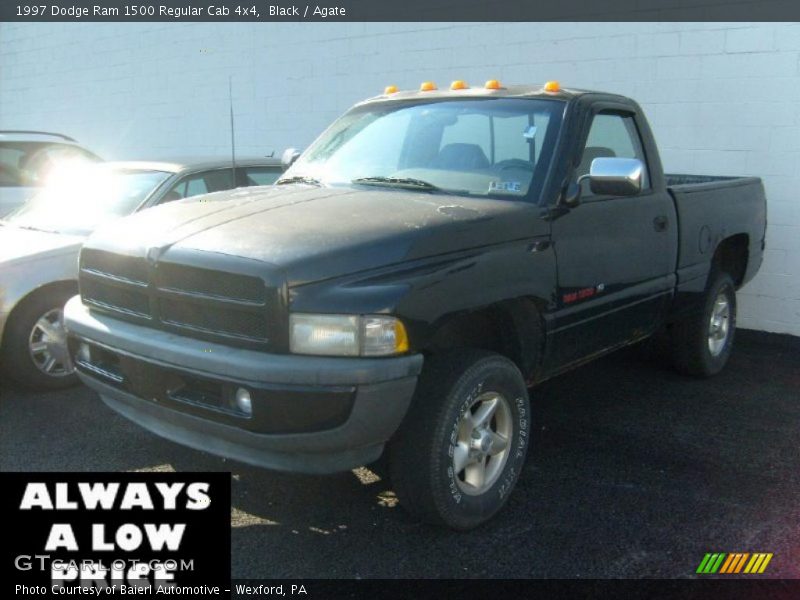 Black / Agate 1997 Dodge Ram 1500 Regular Cab 4x4