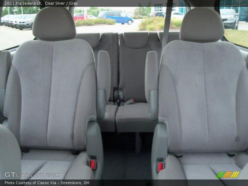 Clear Silver / Gray 2011 Kia Sedona LX