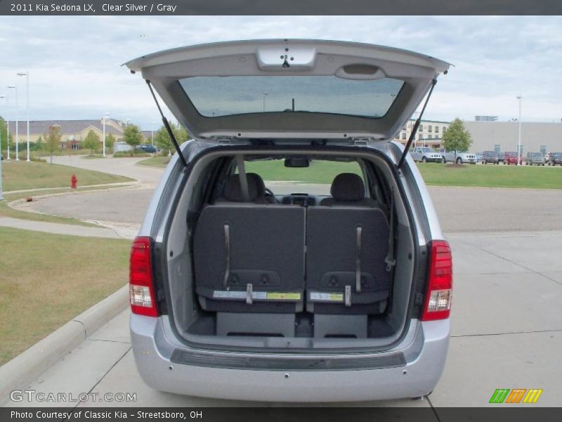 Clear Silver / Gray 2011 Kia Sedona LX
