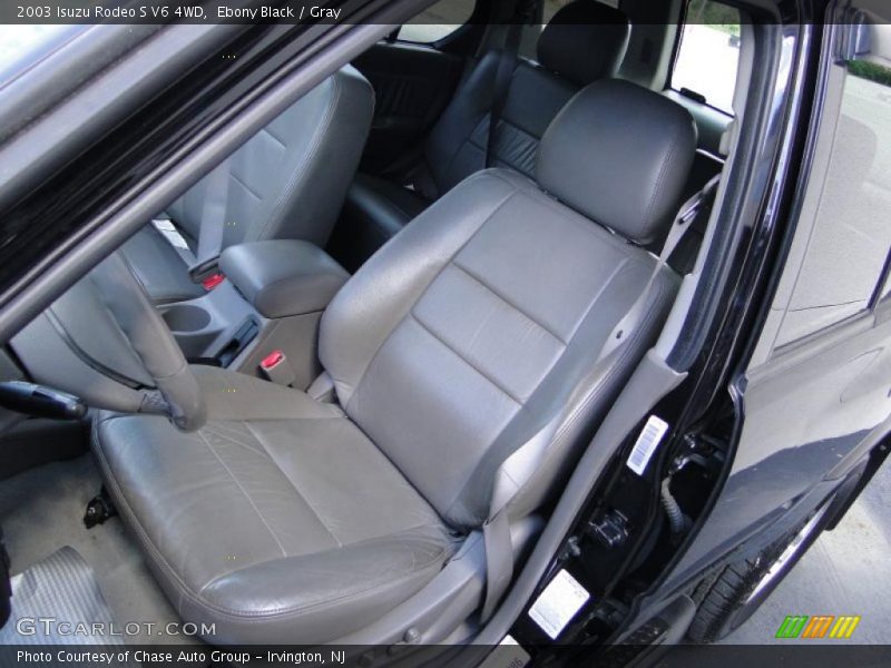 Ebony Black / Gray 2003 Isuzu Rodeo S V6 4WD