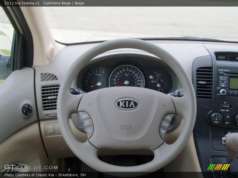 Cashmere Beige / Beige 2011 Kia Sedona LX