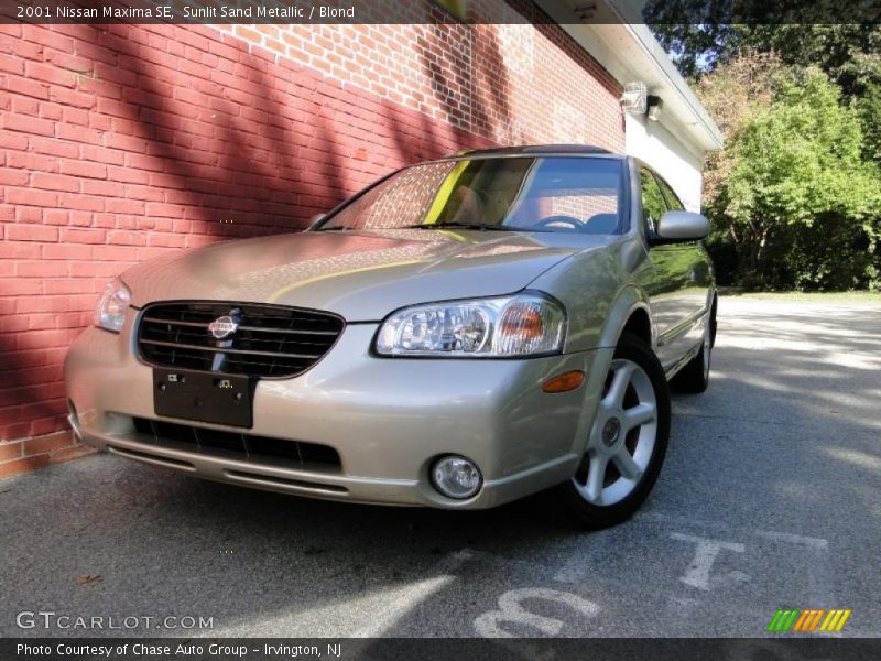 Sunlit Sand Metallic / Blond 2001 Nissan Maxima SE