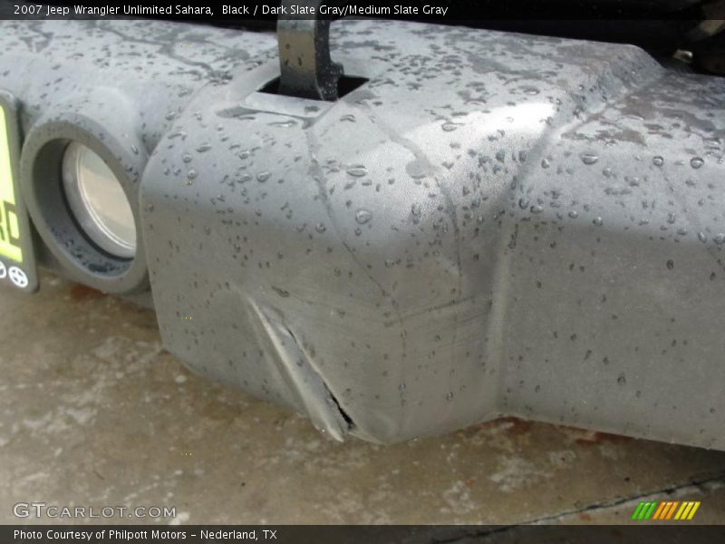 Black / Dark Slate Gray/Medium Slate Gray 2007 Jeep Wrangler Unlimited Sahara