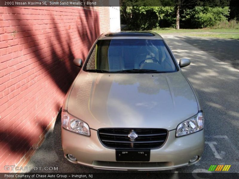Sunlit Sand Metallic / Blond 2001 Nissan Maxima SE