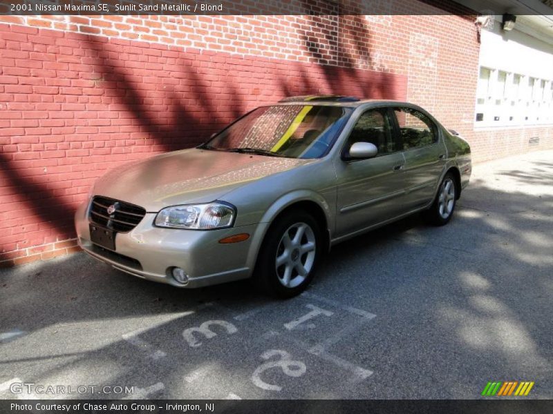 Sunlit Sand Metallic / Blond 2001 Nissan Maxima SE