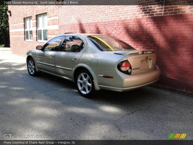 Sunlit Sand Metallic / Blond 2001 Nissan Maxima SE
