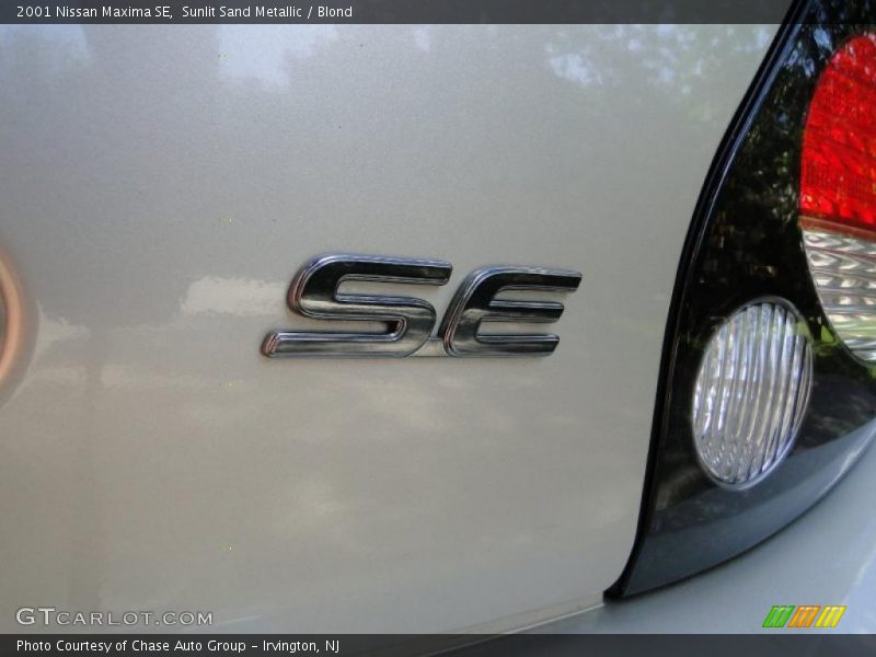 Sunlit Sand Metallic / Blond 2001 Nissan Maxima SE