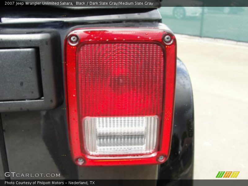 Black / Dark Slate Gray/Medium Slate Gray 2007 Jeep Wrangler Unlimited Sahara