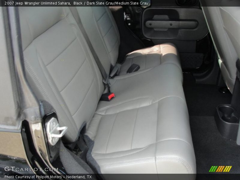 Black / Dark Slate Gray/Medium Slate Gray 2007 Jeep Wrangler Unlimited Sahara