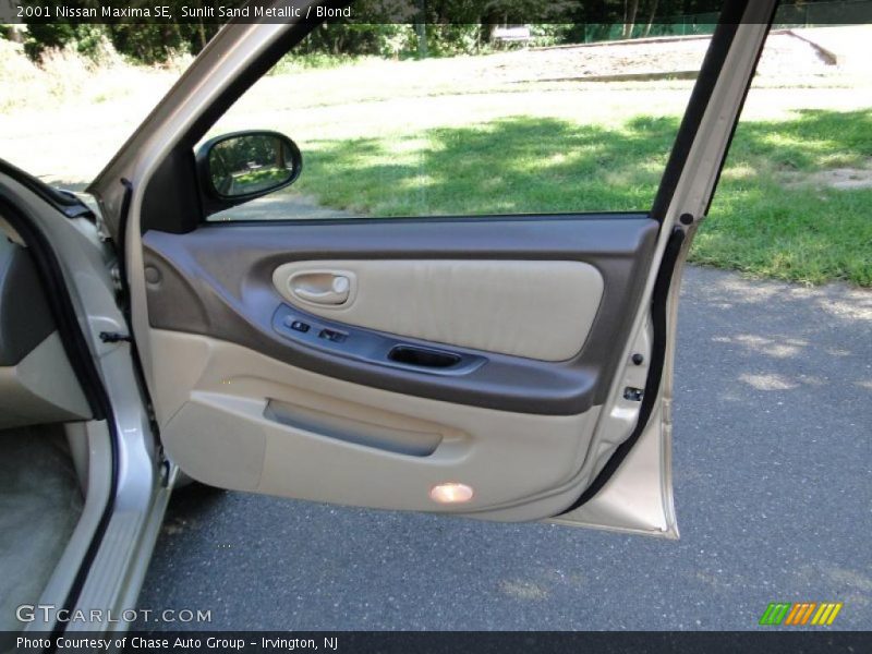 Sunlit Sand Metallic / Blond 2001 Nissan Maxima SE
