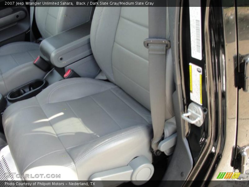 Black / Dark Slate Gray/Medium Slate Gray 2007 Jeep Wrangler Unlimited Sahara