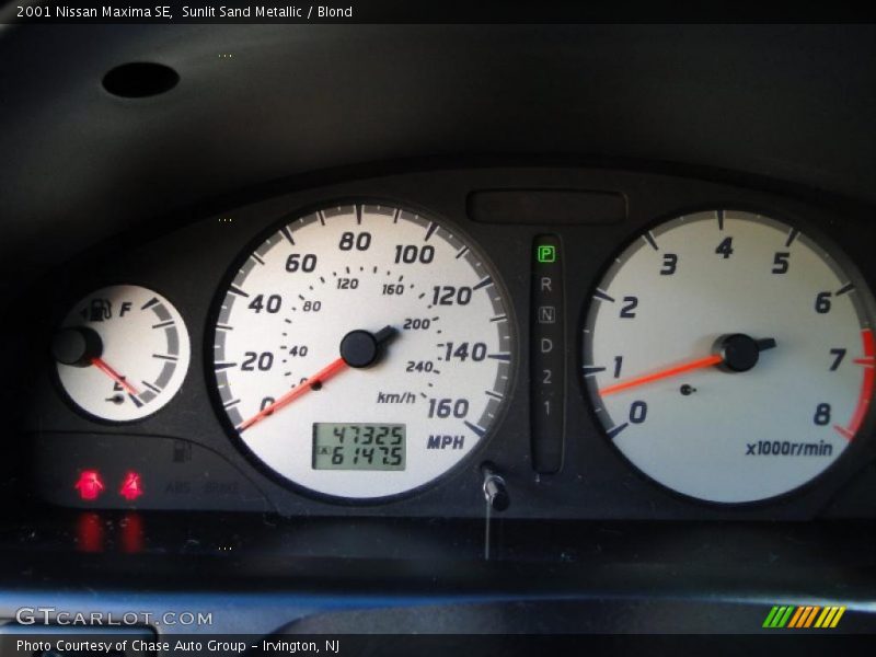 Sunlit Sand Metallic / Blond 2001 Nissan Maxima SE