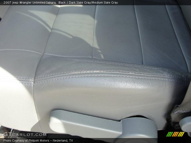 Black / Dark Slate Gray/Medium Slate Gray 2007 Jeep Wrangler Unlimited Sahara