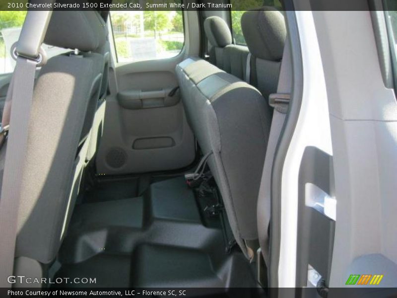 Summit White / Dark Titanium 2010 Chevrolet Silverado 1500 Extended Cab