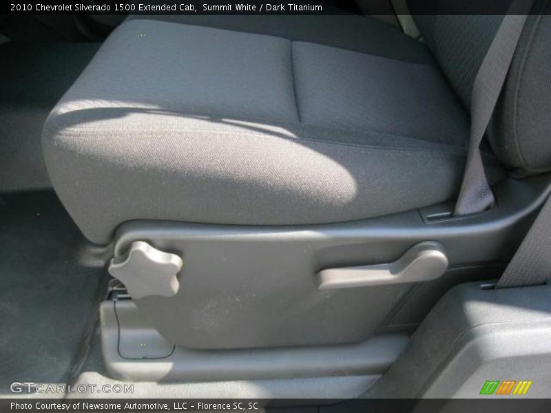 Summit White / Dark Titanium 2010 Chevrolet Silverado 1500 Extended Cab