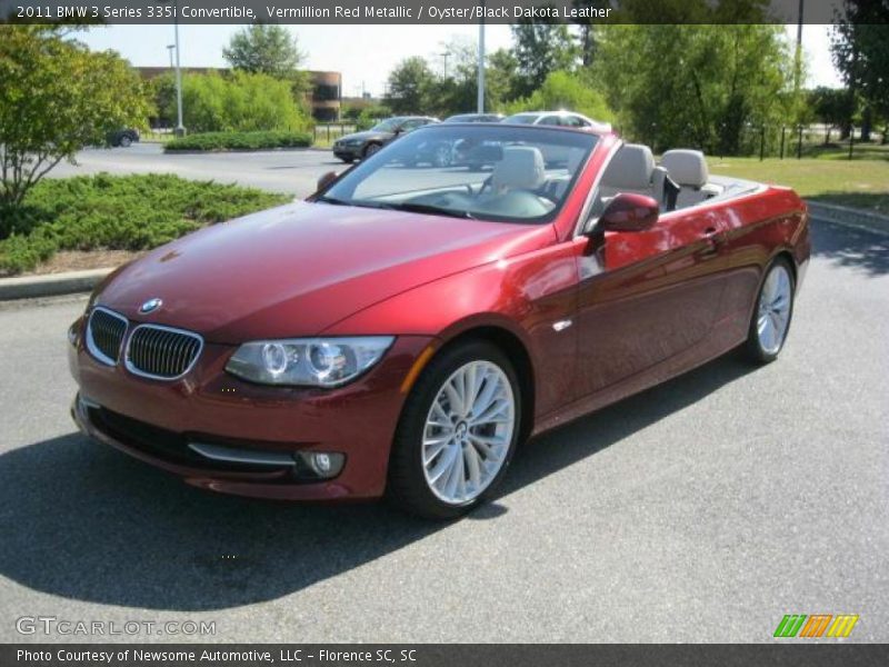 Vermillion red bmw 335i convertible #6