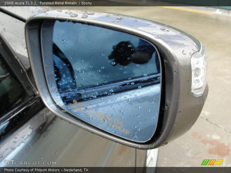 Polished Metal Metallic / Ebony 2008 Acura TL 3.2
