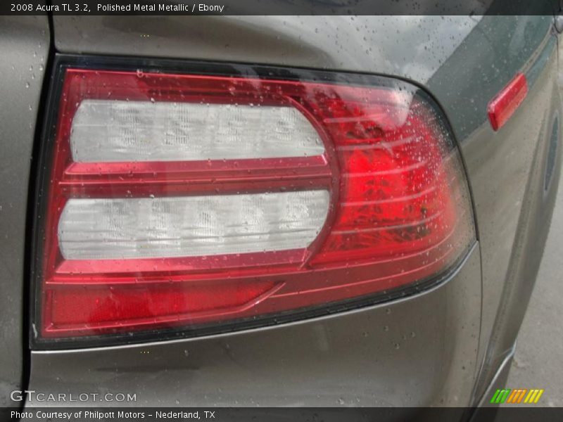 Polished Metal Metallic / Ebony 2008 Acura TL 3.2