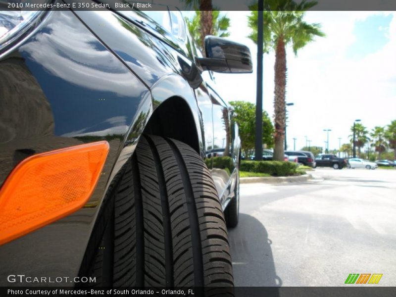Black / Black 2010 Mercedes-Benz E 350 Sedan