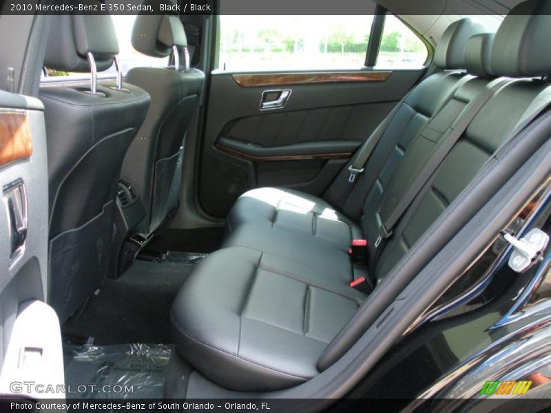 Black / Black 2010 Mercedes-Benz E 350 Sedan